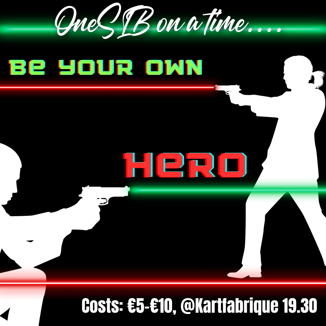 Be your own hero – laser tag