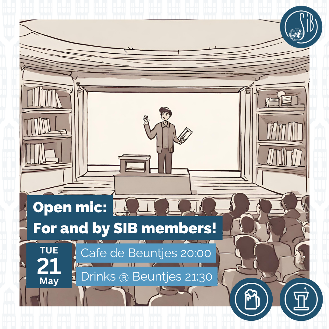 Open mic: For and by SIB-members